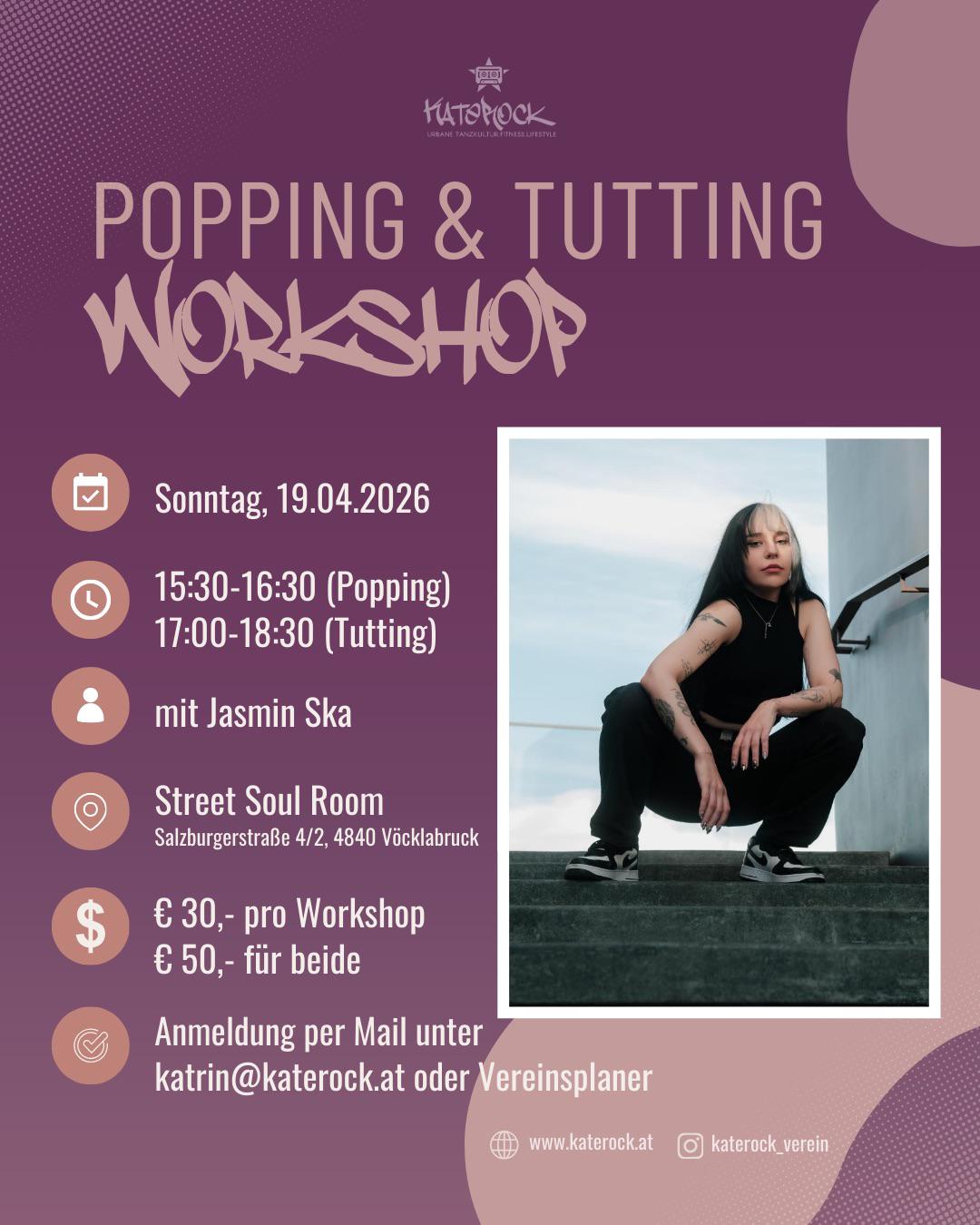 Popping Tutting Workshop